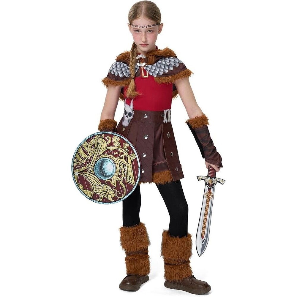 Kids Astrid Costume How to Train Your Dragon Costume 8-10yr Olds NEW